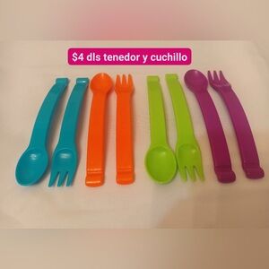 Tupperware Toddler Utensil Pair